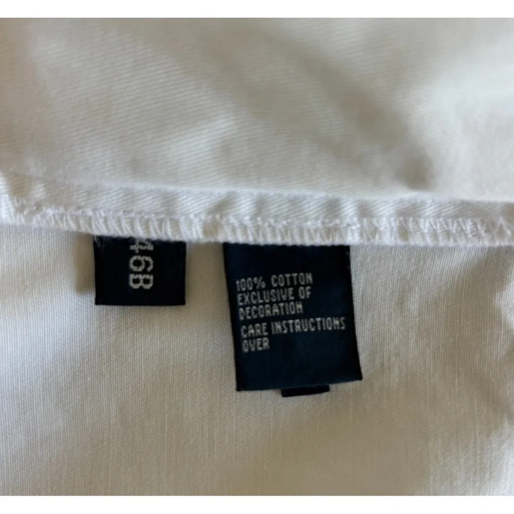 Polo Ralph Lauren Big Tyler Short 46 White Pleat Preppy Ivy Dadcore Resort *READ
